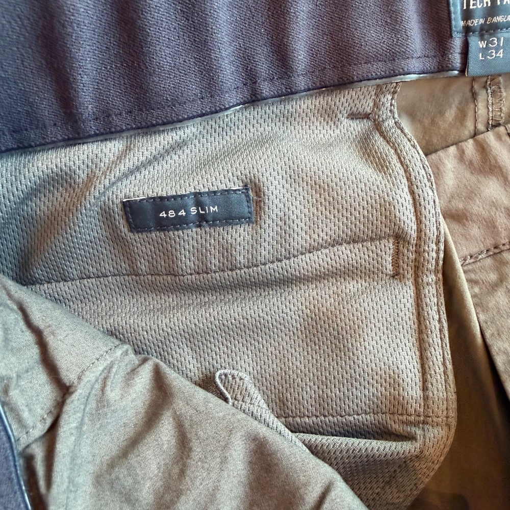 Mens's J Crew 484 Tech Pant - Picture 3 of 4